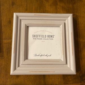 Gray rustic 4x4 picture frame